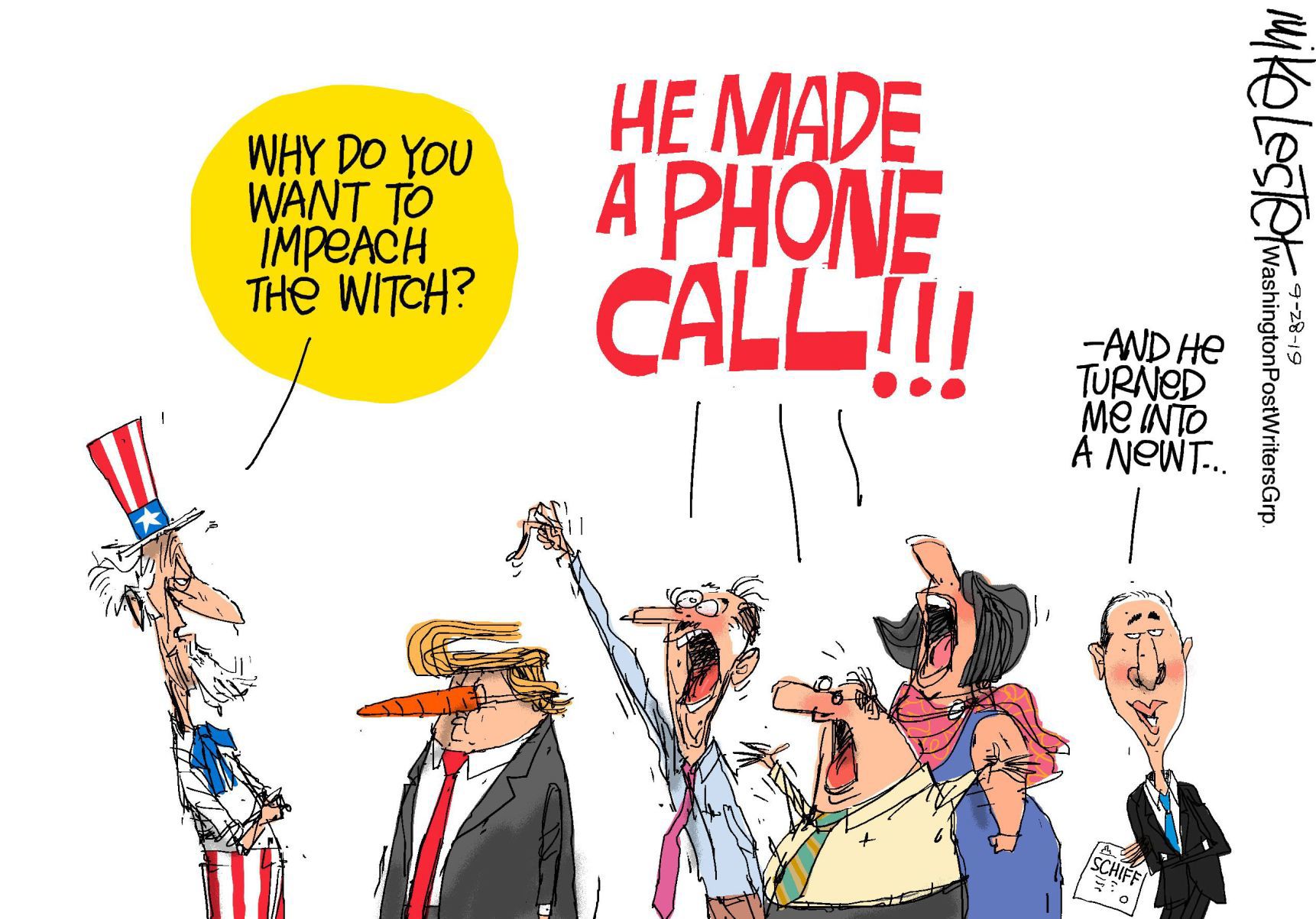 Mike Lester cartoon